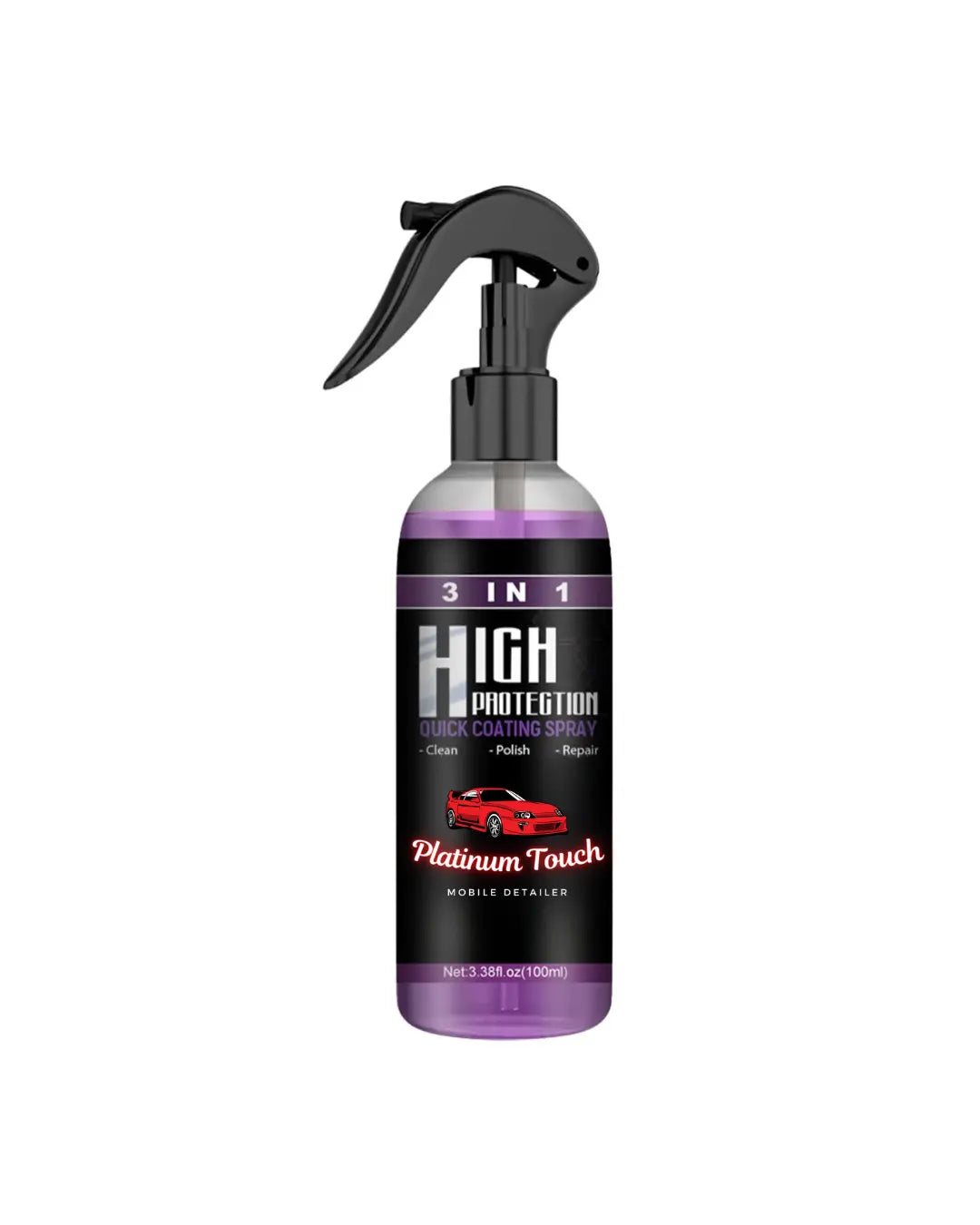 Car Quick Coating Spray PlatinumTouchDetailers